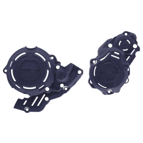 Acerbis 2024 Husqvarna FE250/350/ 2024 KTM XW-F350/EXC-F350 X-Power Kit - Blue