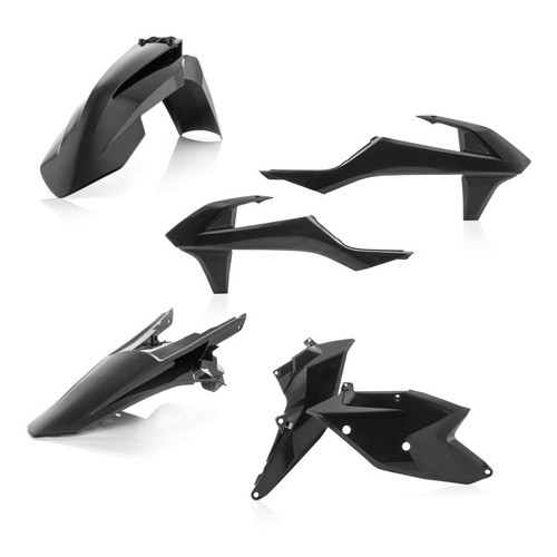 Acerbis 16-18 KTM 125-450 SX/ SX-F/ XC-F /XC Plastic Kit - Black