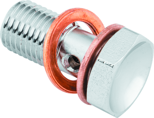 Twin Power Stainless Brake Fitting 3/8 Inch Banjo Bolt