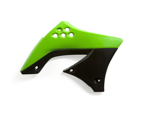 Acerbis 09-11 Kawasaki KX450F Radiator Shroud - Black