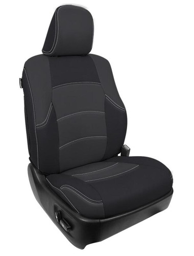 PRP 2011+ Toyota 4Runner Front Seat Covers (Pair) - Black/Grey