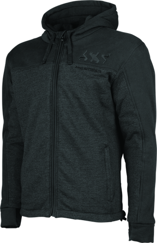 Speed and Strength Hammer Down Armored Hoody Black - Small