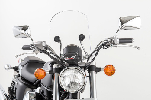 Hd-3 Tombstone W/s Clear W/chrome Hardware 1 1/4"