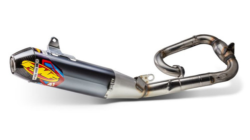 FMF Racing Yamaha TTR110 08-26 SS Anodized Titanium Mini Moto Fact 4.1 Slip-On Muffler w/SS Header
