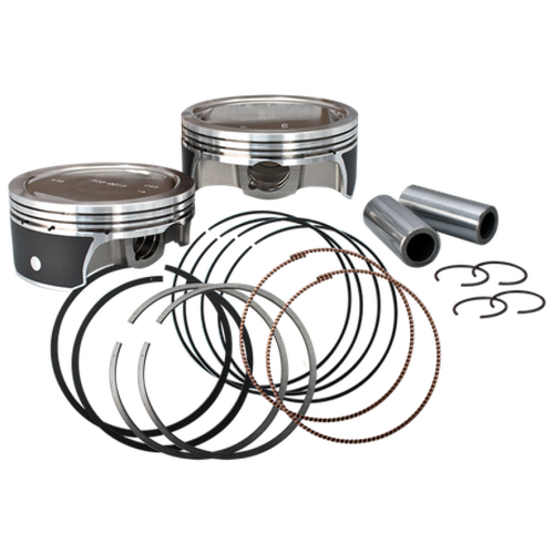 S&S Cycle 2007+ BT 4-1/8in DD Piston Set - .010in