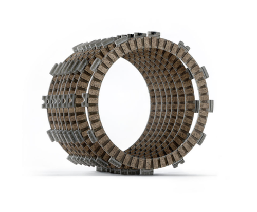 Hinson Clutch 19-24 Yamaha YZ250F/24-25 Triumph TF250-X Clutch Plate Kit - Set of 8 - Fiber