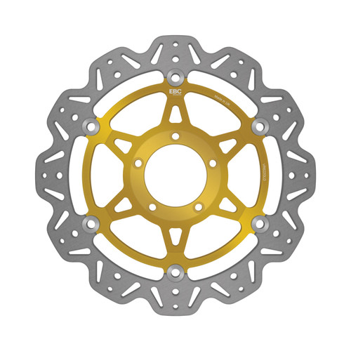 EBC 04-06 Ducati 749 Dark Monoposto/Biposto Front Left/Right Vee Floating Gold Rotor
