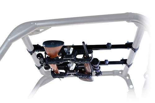 Seizmik 01+ Can Am/ Honda/ Kawasaki/ Kubota UTV OHGR 2 Gun Rack 2 in. Clamp