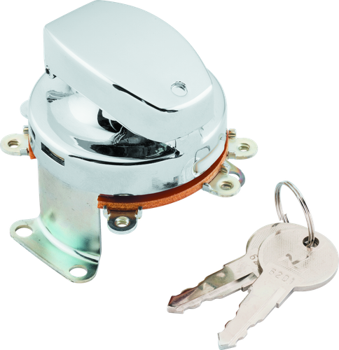 Twin Power 73-95 FLH Late Fat Bob Ignition Switch Replaces H-D 71501-73