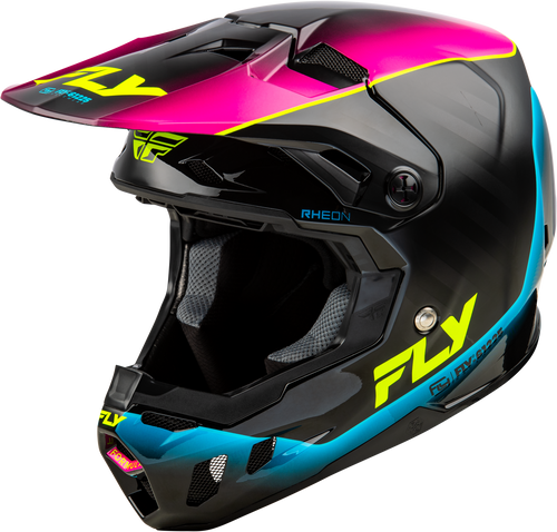 Formula Cc Underglow Helmet Black/pink/blue Xs