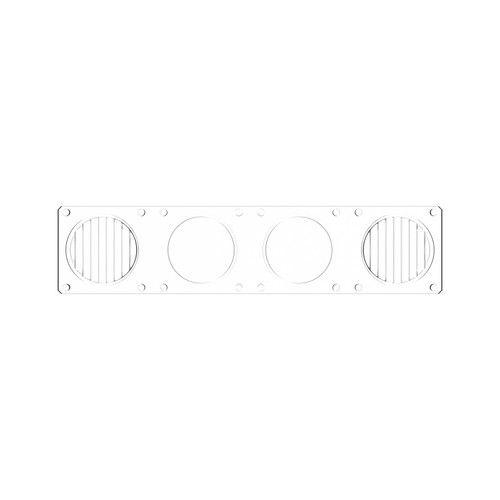 KC HiLiTES FLEX ERA LED Clear Combo Beam Lens for Light Bars