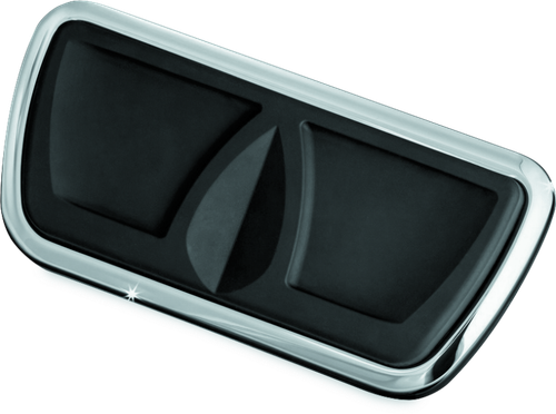 Kuryakyn Kinetic Brake Pedal Pad Chrome