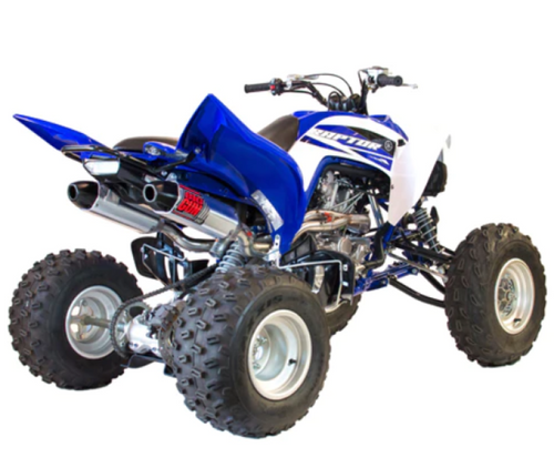 Big Gun 15-23 Yamaha Raptor 700 EXO Aluminum Dual Full Syst Exhaust
