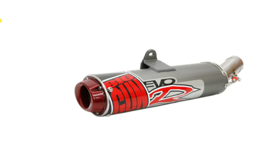 Big Gun 07-14 Kawasaki KFX 450R EVO R Series Slip On Exhaust