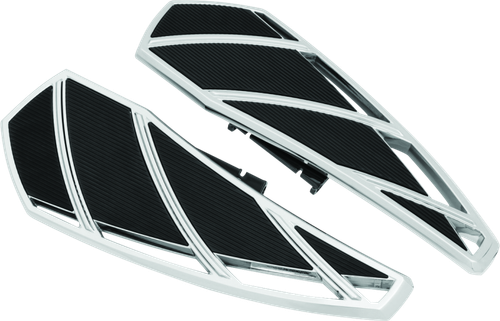 Kuryakyn Phantom Floorboards 18 and Up H-D Softails Chrome