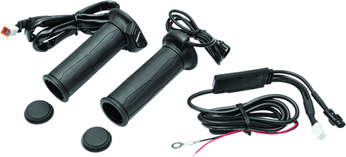 Kuryakyn Apollo Heated Grips 7/8in With Thumb Throttle