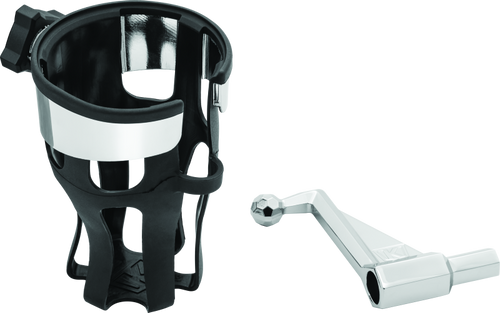 Kuryakyn Reflex Drink Holder 01-17 GL1800 Passenger Mount Chrome