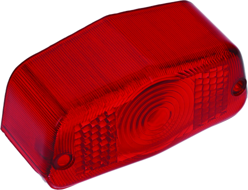 Bikers Choice Small Custom Tail Lamp Lamp Replacement Lens Lucas Style Red