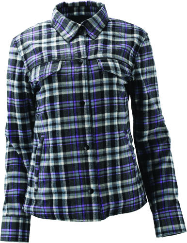 Kuryakyn Leather By River Road Cameo Flannel Moto Shirt Womens - Small