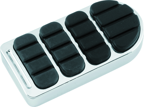 Kuryakyn ISO Longhorn Brake Pedal Pad Chrome