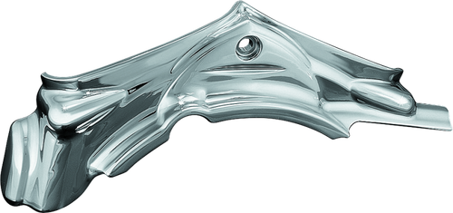 Kuryakyn Cylinder Base Cover 07-16 Touring / 06-17 Dyna Models Chrome