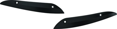 Kuryakyn Windshield Side Trims Gloss Black