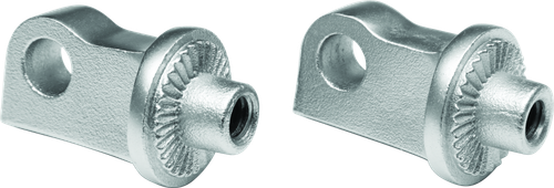 Kuryakyn Splined Peg Adapter HD XL Sportster Silver