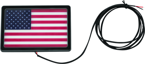 Kuryakyn Freedom Flag LED 4in X 6in Black