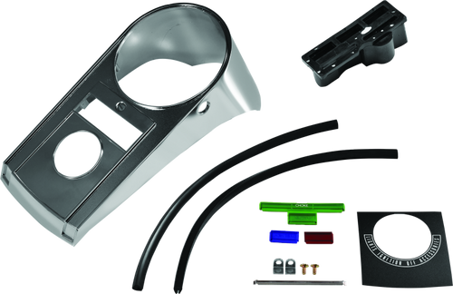 Bikers Choice 68-84FL 71-72 FX 80-86 FXWG 84-95 Softail Chrome Cast Dash Replaces H-D 71241-77T 91