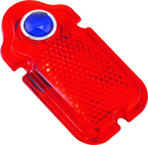 Bikers Choice Blue Dot Taillight Lens 47-54 Tombstone Replaces H-D 68090-47