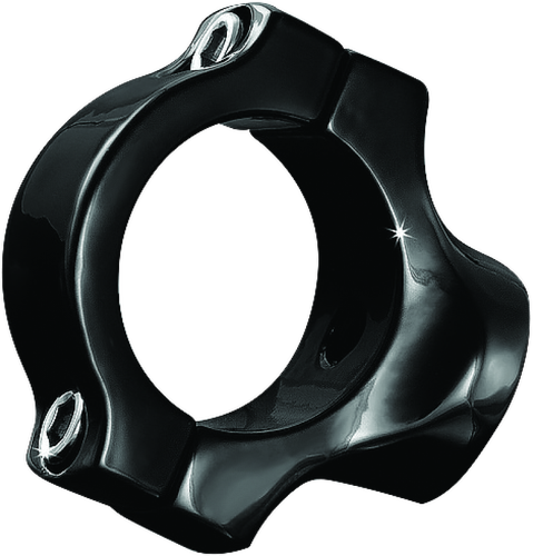 Kuryakyn Side Mount License Plate Holder Clamp 18-Up Softails Gloss Black
