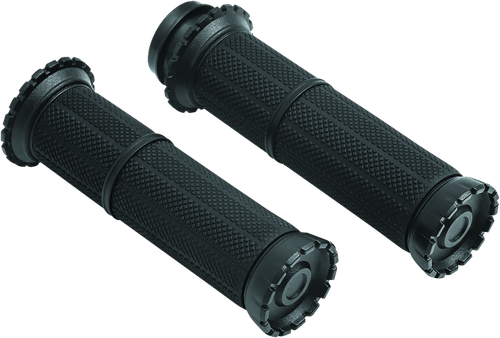 Kuryakyn Riot Grips Throttle-By-Wire Satin Black