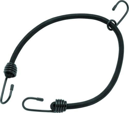BikeMaster Bungee 24in Heavy Duty 3 Hook Black
