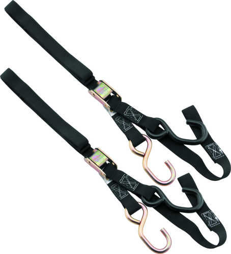 BikeMaster Tiedown Integrated Softhook - Black