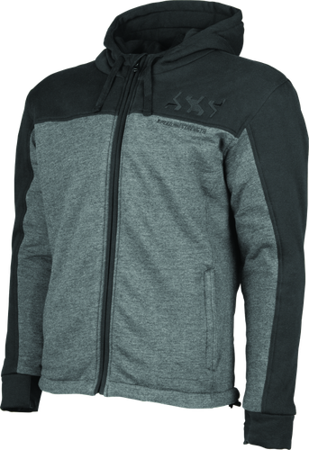Speed and Strength Hammer Down Armored Hoody Black/Grey - Large