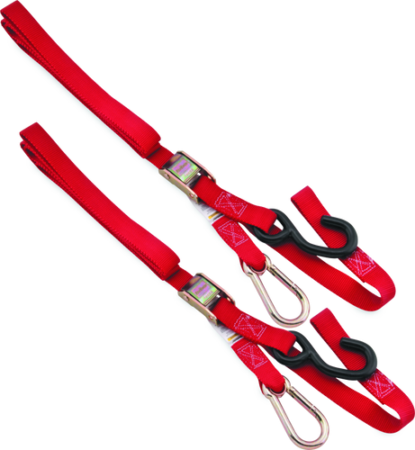 BikeMaster Tiedown Carabiner Softhook - Red