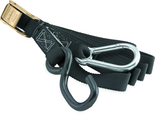BikeMaster Tiedown Carabiner Softhook - Black