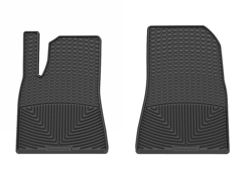 WeatherTech 17-23 Tesla Model 3 / 2024 Model 3 Highland Front All-Weather Floor Mats - Black