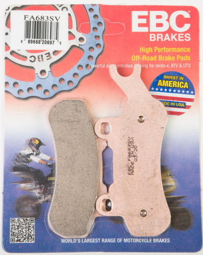 Brake Pads Fa683sv Severe Duty Sv Series