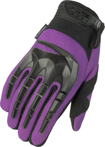 Womens Skrub Ii Gloves Purple Md