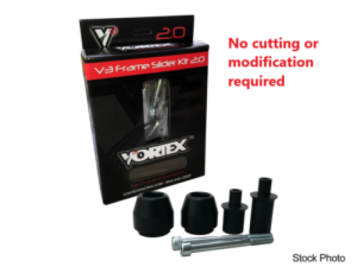 Vortex Racing 06-12 Ducati Daytona 675 V3 2.0 Frame Slider Kit- No Cut