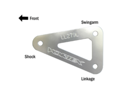 Vortex Racing 08-23 Honda CBR1000 RR Lowering Link Kit- Silver