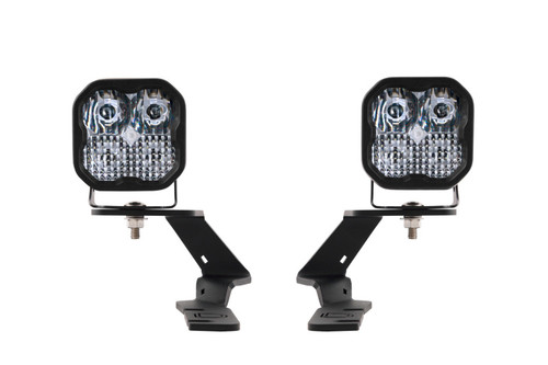 Diode Dynamics 19-21 Ford Ranger Sport SS3 LED Ditch Light Kit - White Combo