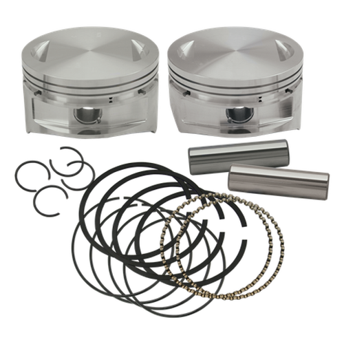 S&S Cycle 84-99 BT 4in x 4-1/2in Piston Set - .020in
