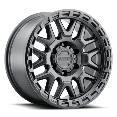 Raceline 953B Krank 16x8in / 6x139.7 BP / 0mm Offset / 106.1mm Bore - Satin Black Wheel