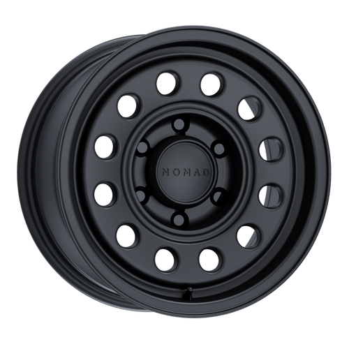 Nomad N501SB Convoy 17x8.5in / 5x150 BP / -10mm Offset / 110.3mm Bore - Satin Black Wheel