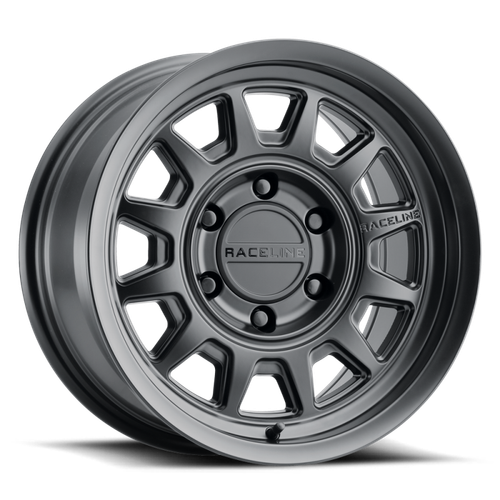 Raceline 952B Aero 16x8in / 6x139.7 BP / -6mm Offset / 106.1mm Bore - Satin Black Wheel