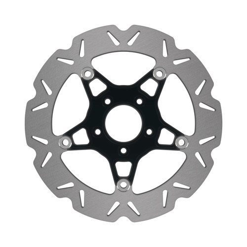 EBC 08-16 Harley-Davidson Touring FLHR Road King 96 Front Left/Right Vee Floating Black Rotor
