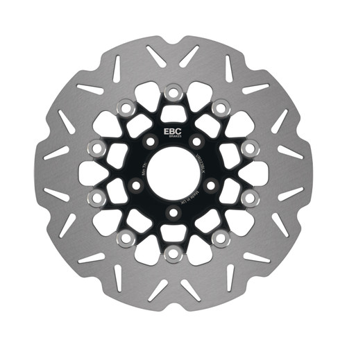 EBC 01-03 Harley-Davidson Sportster XLH 883 Front Left Vee Floating Black Rotor