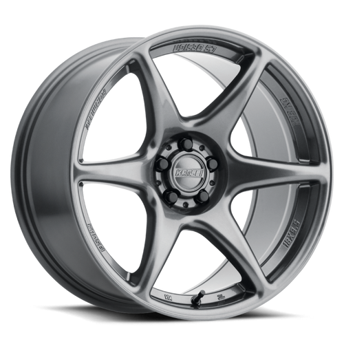 Kansei K11G Tandem 15x8in / 4x100 BP / 0mm Offset / 73.1mm Bore - Gunmetal Wheel